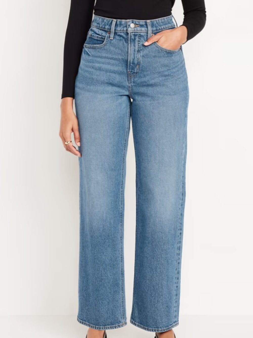 Old Navy Curvy Extra High-Waisted Wide-Leg Jeans